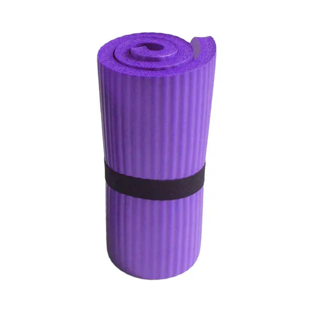 1.5 Cm Extra Thick Yoga Mat Comfortable Non-slip Shock Absorbing Elbow Mat Knee Mat  Exercise Slimming Pilates Gymnastics Mat