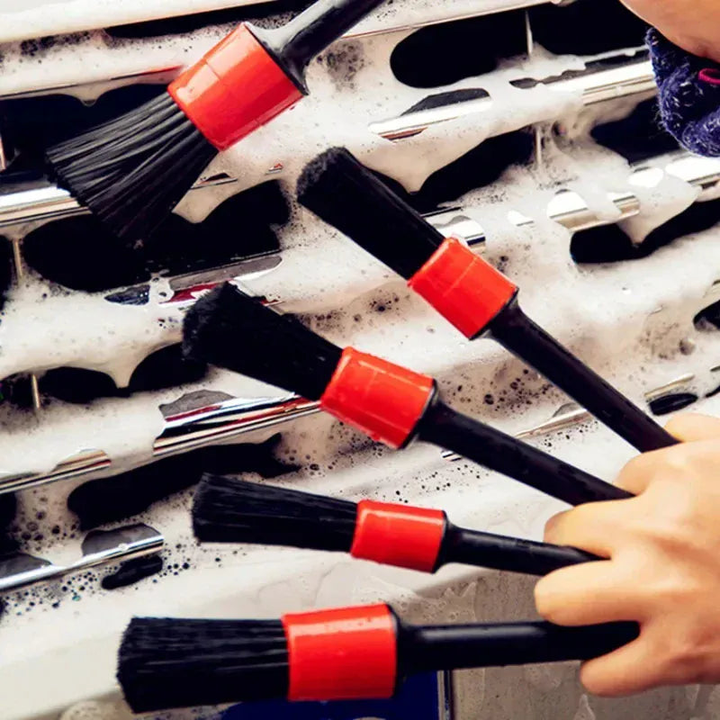 1/5pcs Car Cleaning Brush Kit