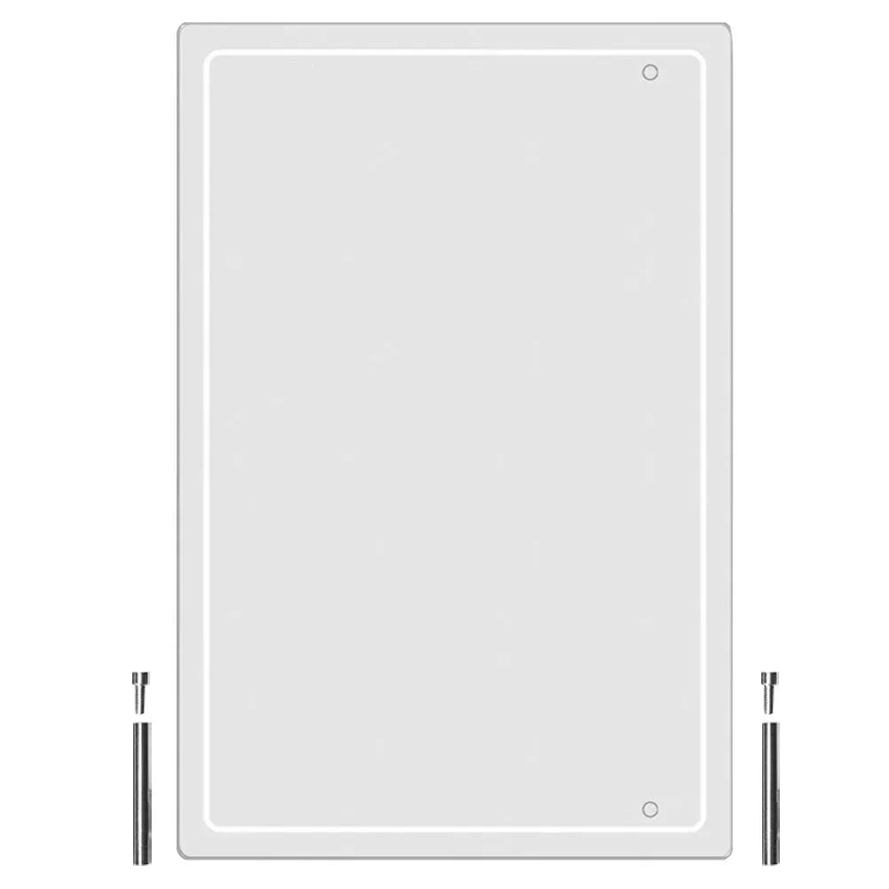 Acrylic Desktop Whiteboard - Transparent Dry Erase Memo Board