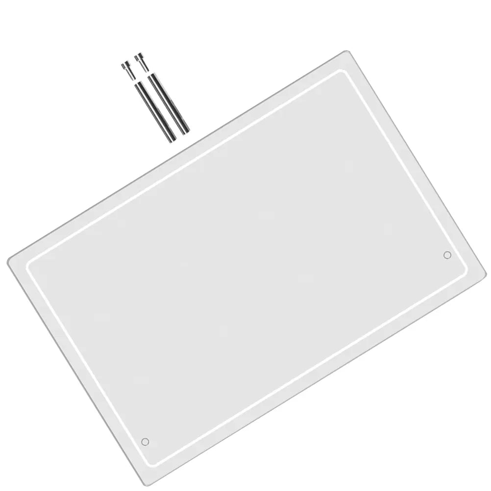 Acrylic Desktop Whiteboard - Transparent Dry Erase Memo Board