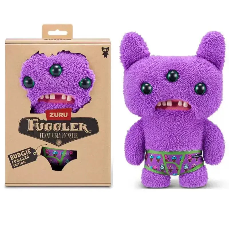 100% Original Fuggler Funny Ugly Monster Plush Doll Old Tooth Fuggler Stuffed Doll Peluche Toys Collectible Gifts