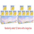 12 Pok é mon Action Dolls Pikachu Blind Box Anime Models Desktop Decorations Pok é mon Toys Children's Birthday Gifts