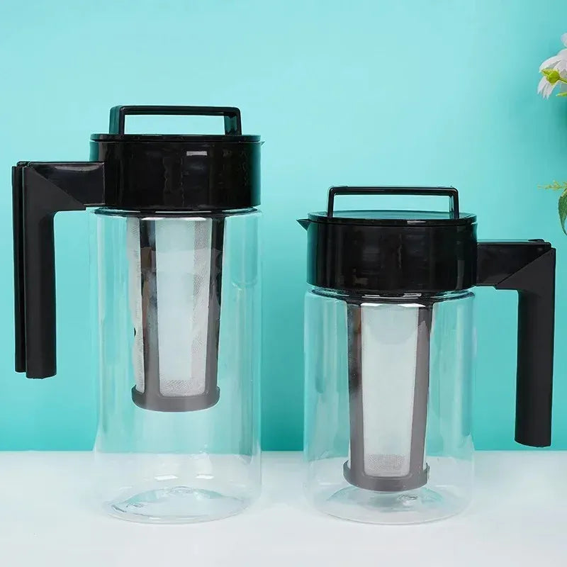 1pcs 900ML 1300ml 2000ml Cold Brew Iced Coffee Maker with Coffee Filter and Handle Ice Coffee Pot Cold Brew Teapot
