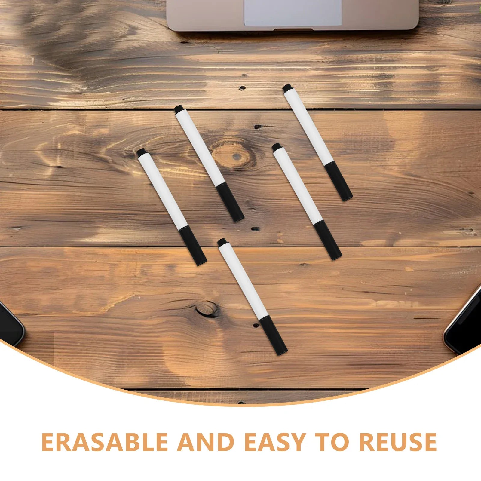 Whiteboard Markers 20-Pack - Water-Based Dry Erase Fine Tip Pens