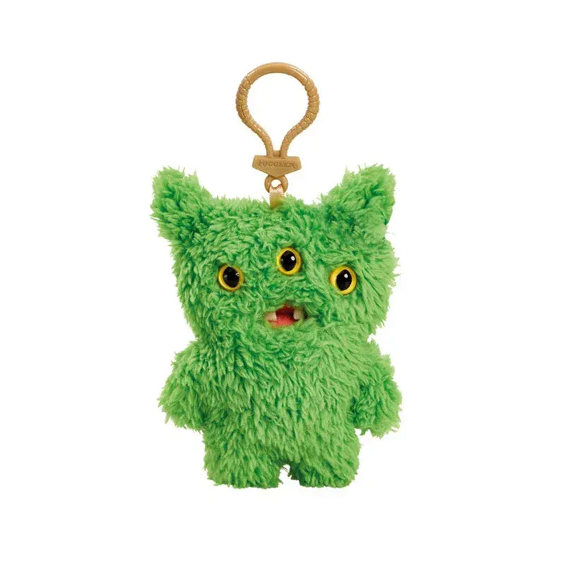 Fuggler Soft Plush Dolls Keychain Ugly Grin Cute Teeth Monster Pendant Fugg Cartoon Funny Backpack Keyring Accessories Gifts11CM