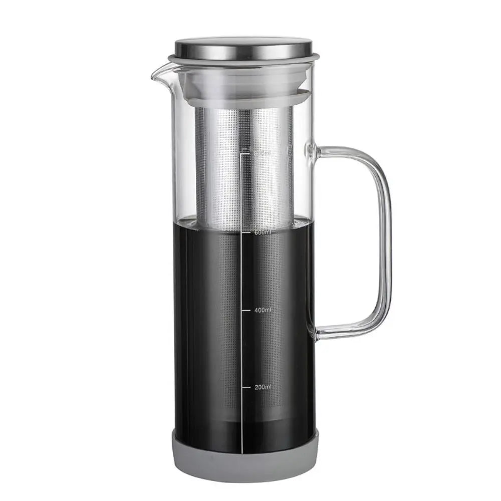 Cold Brew Coffee Maker - Glass Pitcher with Filter for Iced Coffee & Tea
