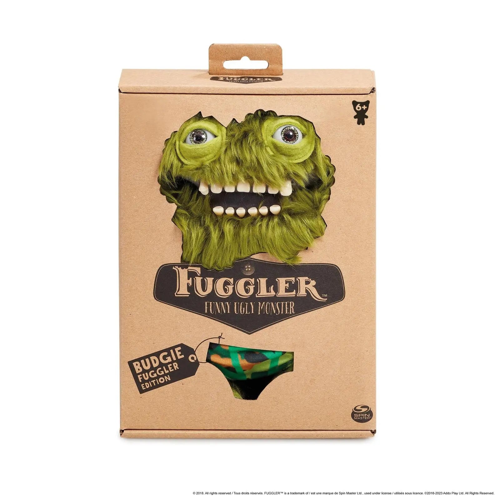 Fuggler Funny Ugly Monster Budgie Fuggler Edition Underpants Series Quirky Funny Tooth Monster Count Underoo McGoo Plush Dolls
