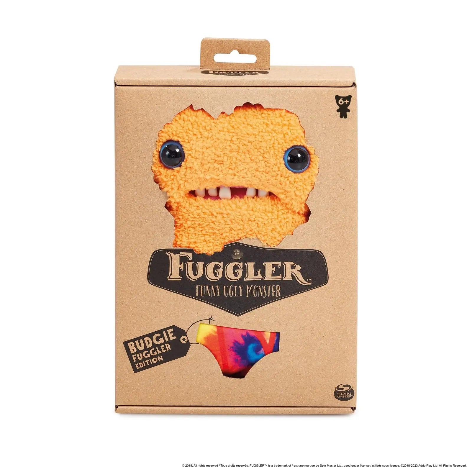Fuggler Funny Ugly Monster Budgie Fuggler Edition Underpants Series Quirky Funny Tooth Monster Count Underoo McGoo Plush Dolls