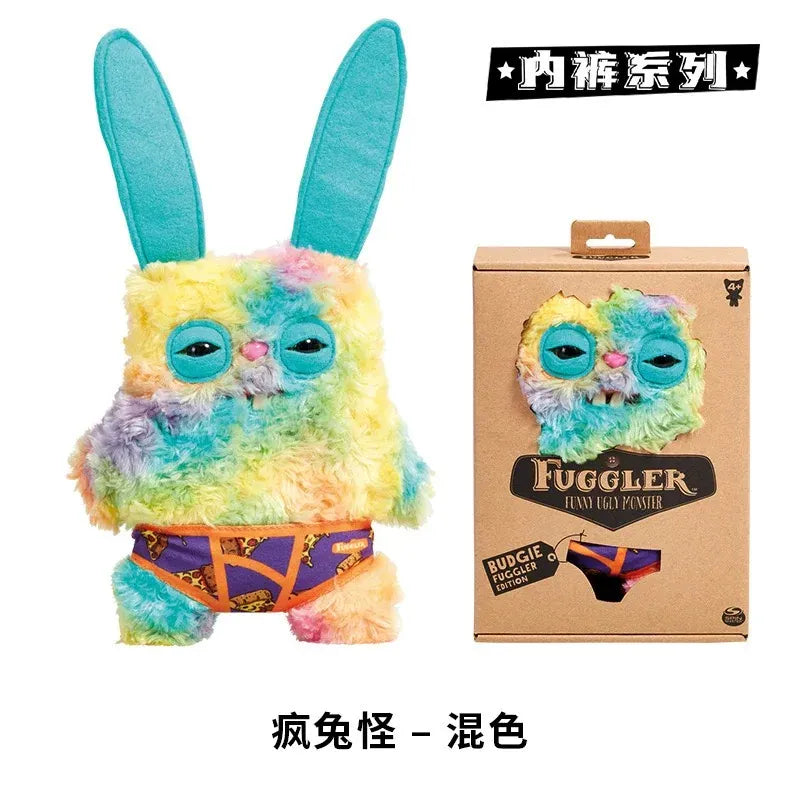 Fuggler Funny Ugly Monster Budgie Fuggler Edition Underpants Series Quirky Funny Tooth Monster Count Underoo McGoo Plush Dolls