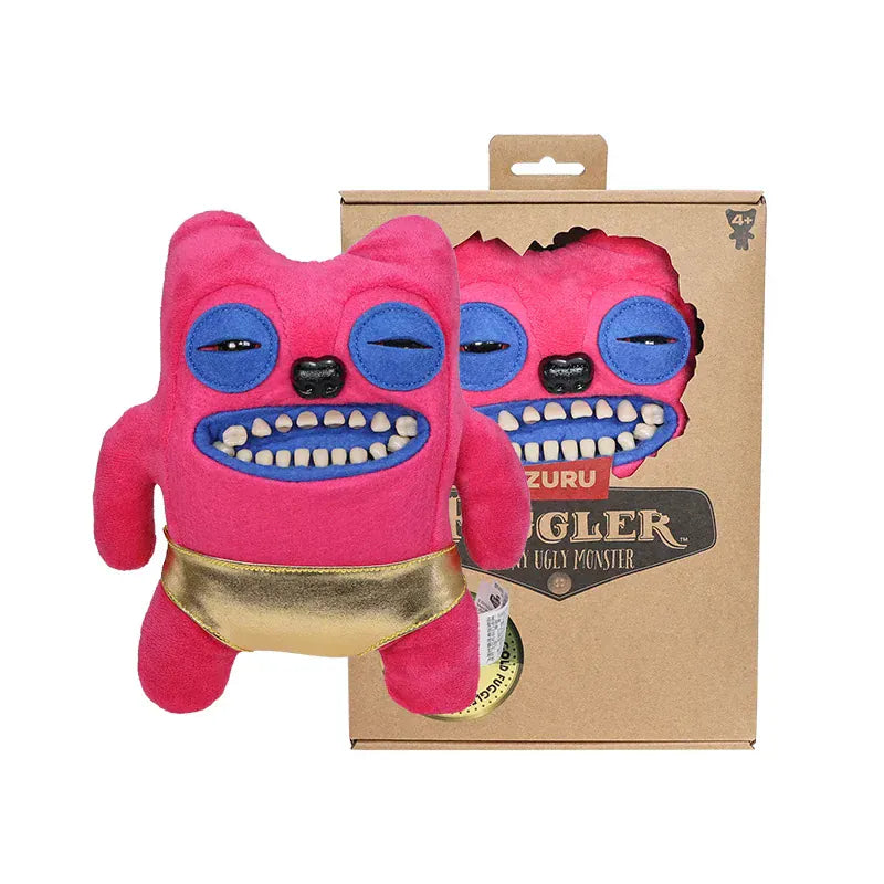 Fuggler Funny Ugly Monster Plush Doll Gold Rush Series Old Tooth Fuggler Stuffed Doll Toys Collectible Gifts