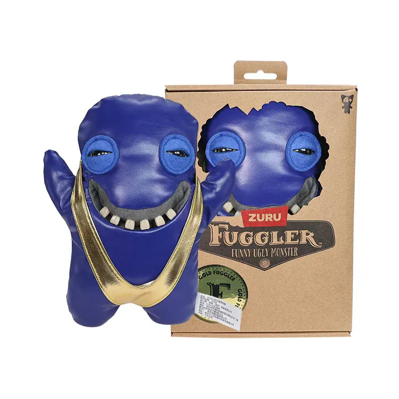Fuggler Funny Ugly Monster Plush Doll Gold Rush Series Old Tooth Fuggler Stuffed Doll Toys Collectible Gifts