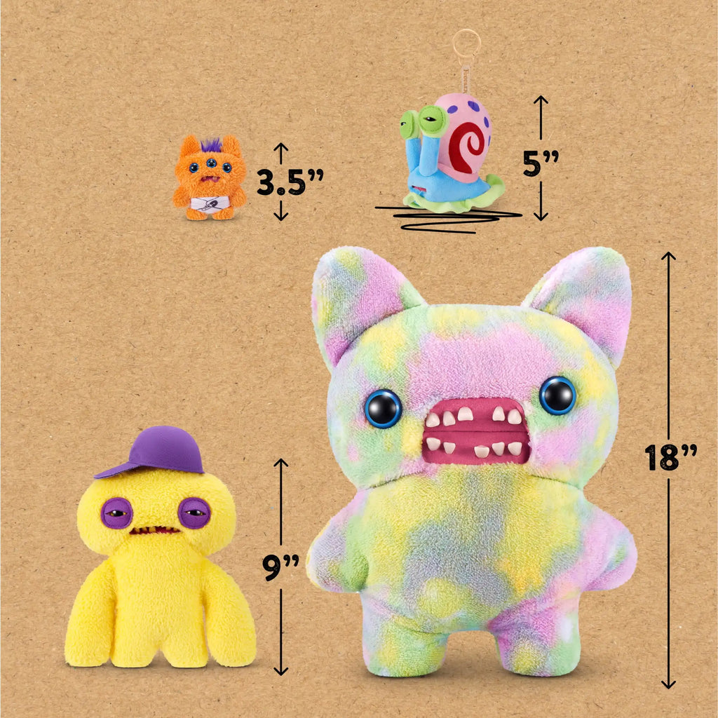 Fuggler Funny Ugly Monster Plush Toys Keychain Kawaii Fuggler Monster Rabbits Cute Stuffed Peluche Dolls Pendants Gifts Kid 12CM