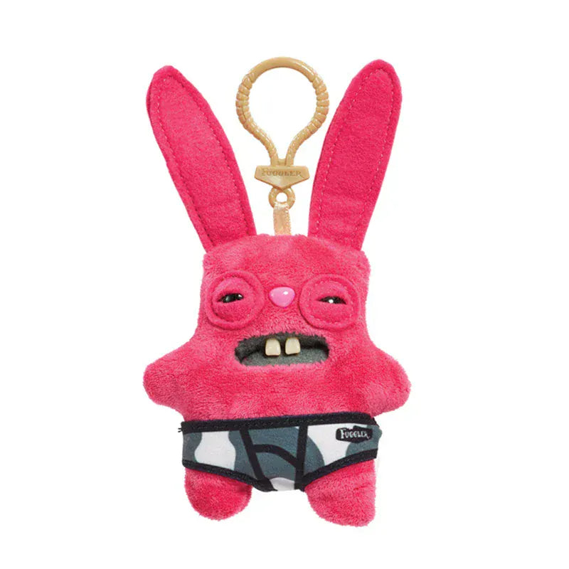 Fuggler Funny Ugly Monster Plush Toys Keychain Monster Rabbits Cute Stuffed Fugg Kawaii Peluche Dolls Pendants Gifts Kid 12CM