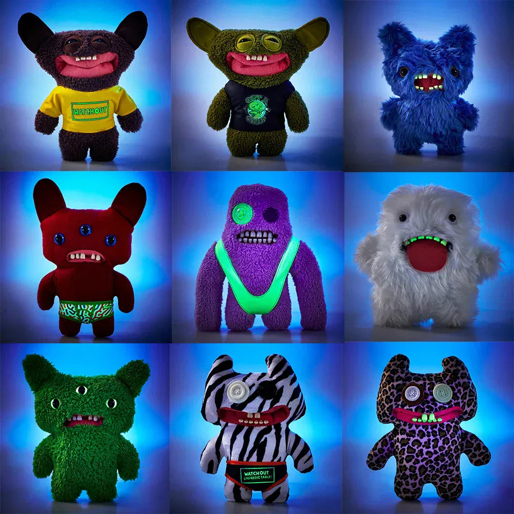 Fuggler Plush Budgie Fuggler Edition and Laboratory Misfits Edition British Brand Funny Ugly Monster Toy