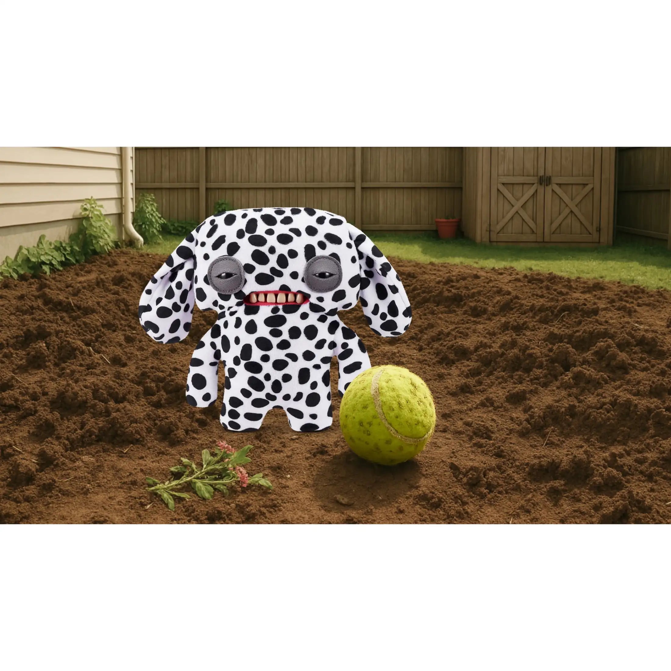 Fuggler Plush Toys Butt Ugly Monster Teeth Pets Series Mr Buttons Golden Retriever Fugg Stuffed Animal Fuggs Peluche Dolls 23CM