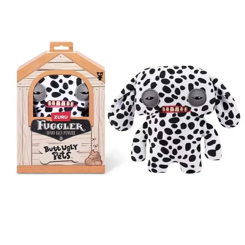 Fuggler Plush Toys Butt Ugly Monster Teeth Pets Series Mr Buttons Golden Retriever Fugg Stuffed Animal Fuggs Peluche Dolls 23CM