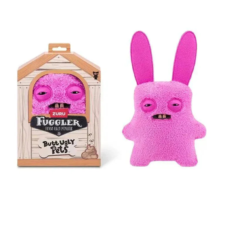 Fuggler Plush Toys Butt Ugly Monster Teeth Pets Series Mr Buttons Golden Retriever Fugg Stuffed Animal Fuggs Peluche Dolls 23CM