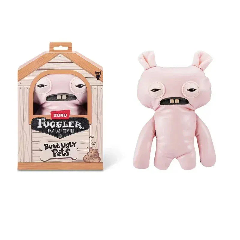 Fuggler Plush Toys Butt Ugly Monster Teeth Pets Series Mr Buttons Golden Retriever Fugg Stuffed Animal Fuggs Peluche Dolls 23CM