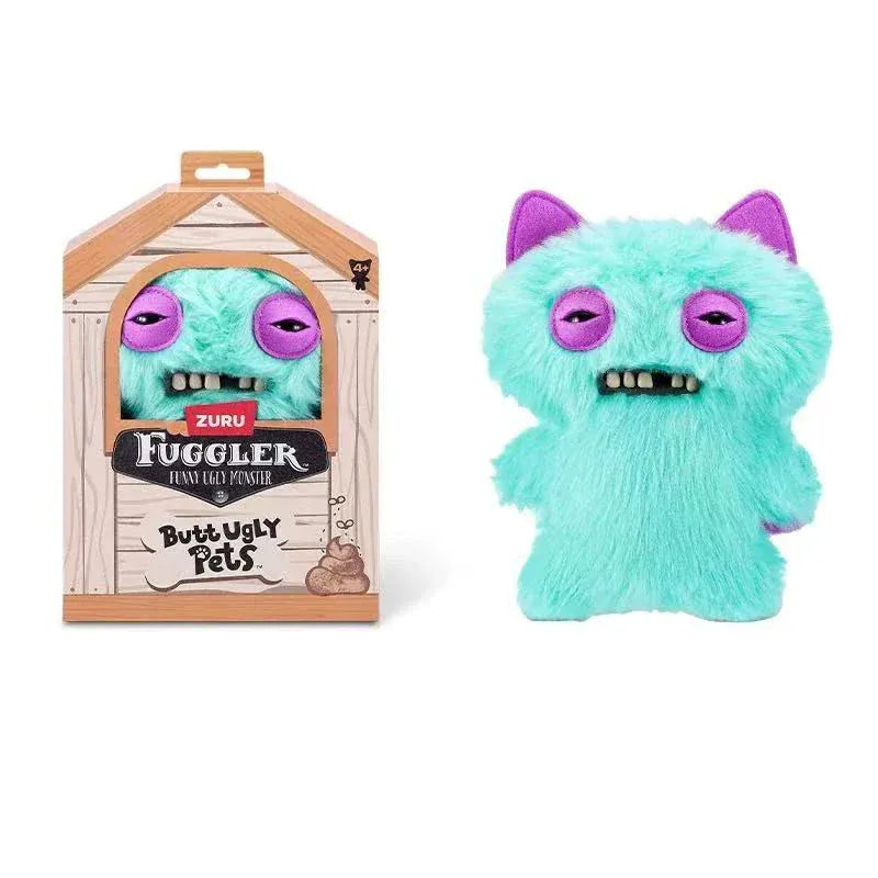 Fuggler Plush Toys Butt Ugly Monster Teeth Pets Series Mr Buttons Golden Retriever Fugg Stuffed Animal Fuggs Peluche Dolls 23CM