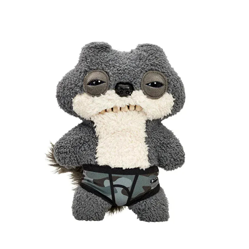 Fuggler Plush Toys Funny Ugly Teeth Monster Beach Resort Series Plushies Squirm Crazy Rabbit Stuffed Peluche Doll Gifts