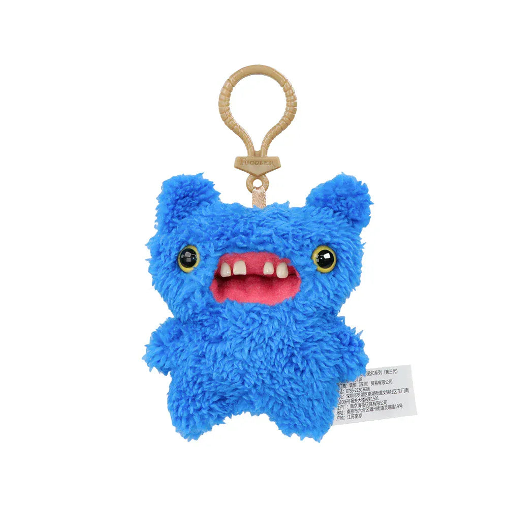 Fuggler Soft Plush Dolls Keychain Ugly Grin Cute Teeth Monster Pendant Fugg Cartoon Funny Backpack Keyring Accessories Gifts11CM