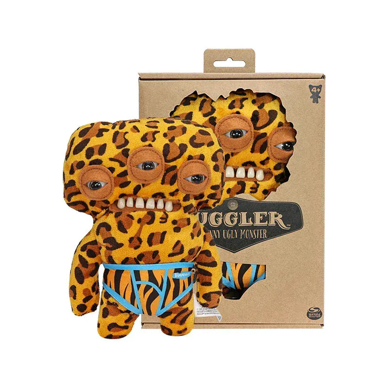 Fuggler WideEyed Tooths Monster Plush Dolls Soft Fuggler Stuffed Pants Gap Toothed McGoo‌ ‌Monstrosity Peluche Toys