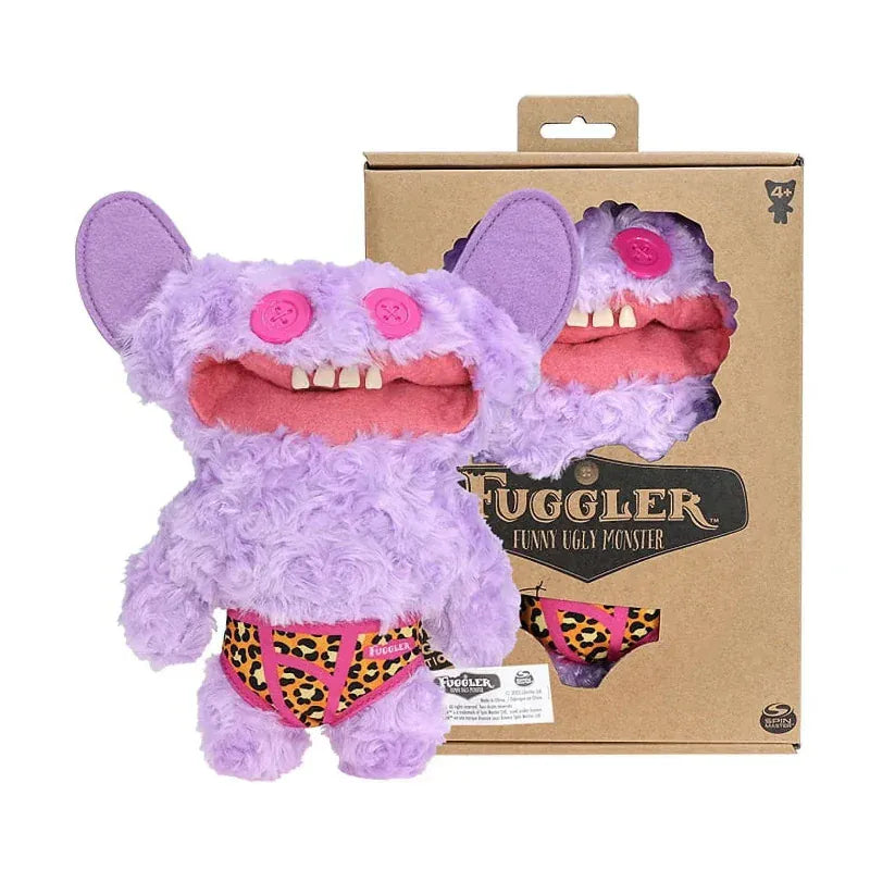 Fuggler WideEyed Tooths Monster Plush Dolls Soft Fuggler Stuffed Pants Gap Toothed McGoo‌ ‌Monstrosity Peluche Toys