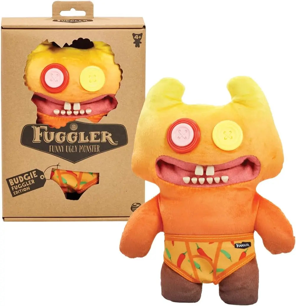 Fuggler WideEyed Tooths Monster Plush Dolls Soft Fuggler Stuffed Pants Gap Toothed McGoo‌ ‌Monstrosity Peluche Toys