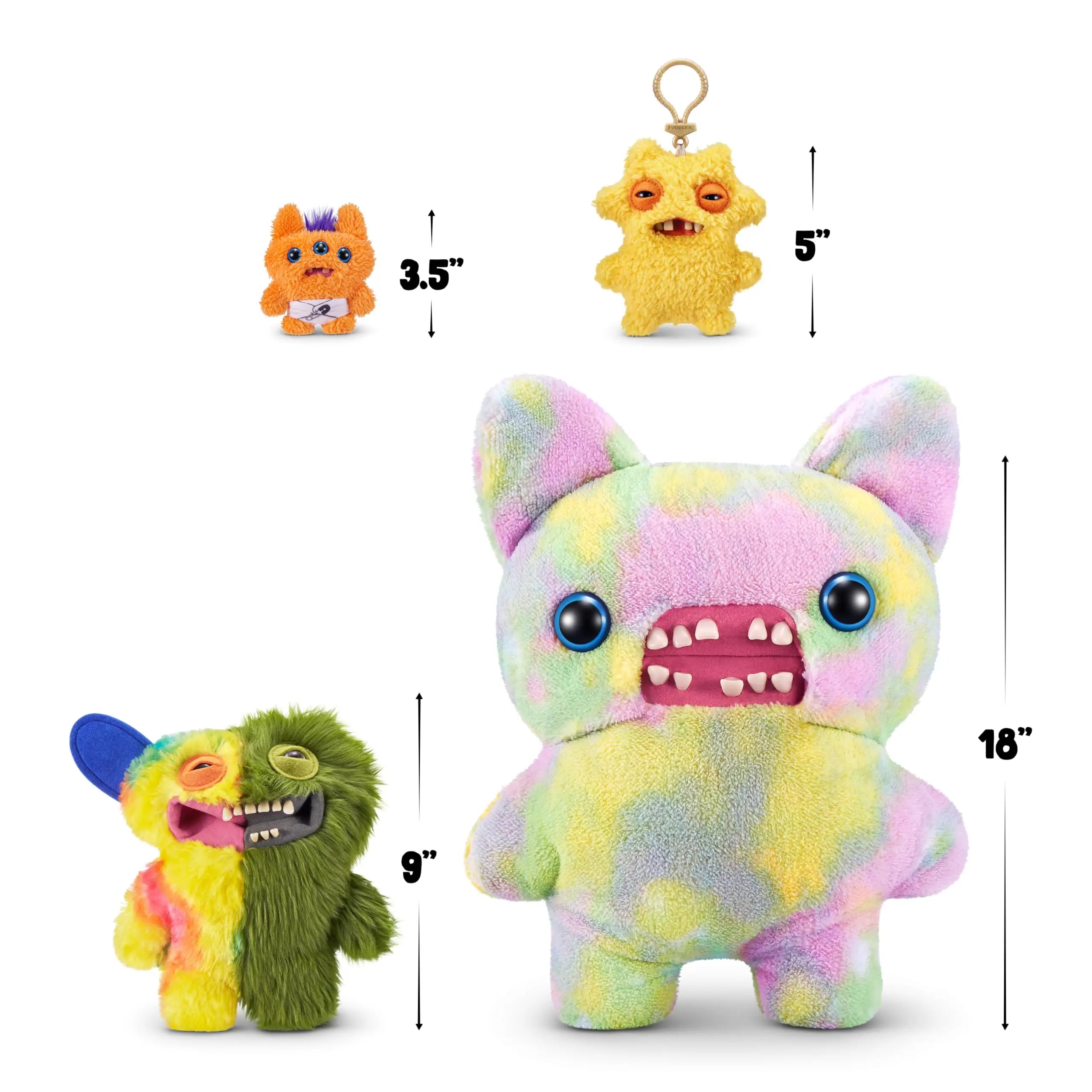 Original Fuggler Funny Ugly Teeth Monsters Plush Toys Fuggler Kawaii Soft Bigg Fugg Plushies Pillows Cute Pleuche Doll Gift 47CM