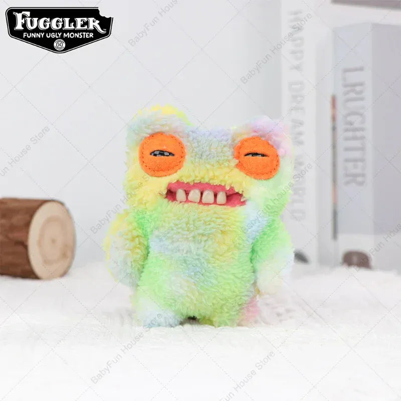 Original Fuggler Ugly Teeth Monsters Plush Toys Keychains Fugglers Wide Eyed Weirdo Annoyed Alien Rabbit Peluche Dolls Pendants